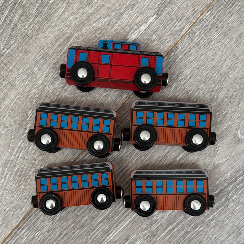 Lot of Magnet Train Cars